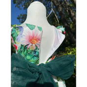 Tailored prickly pear dress