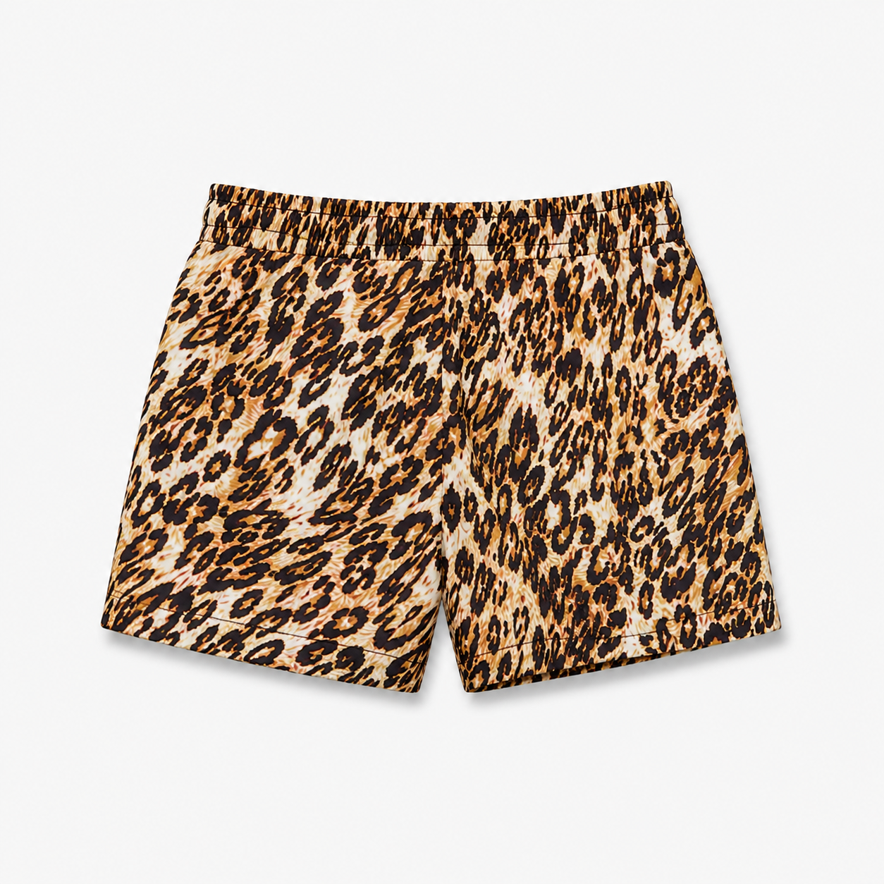 Leopard print boy's shorts