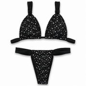 Triangle bikini stars