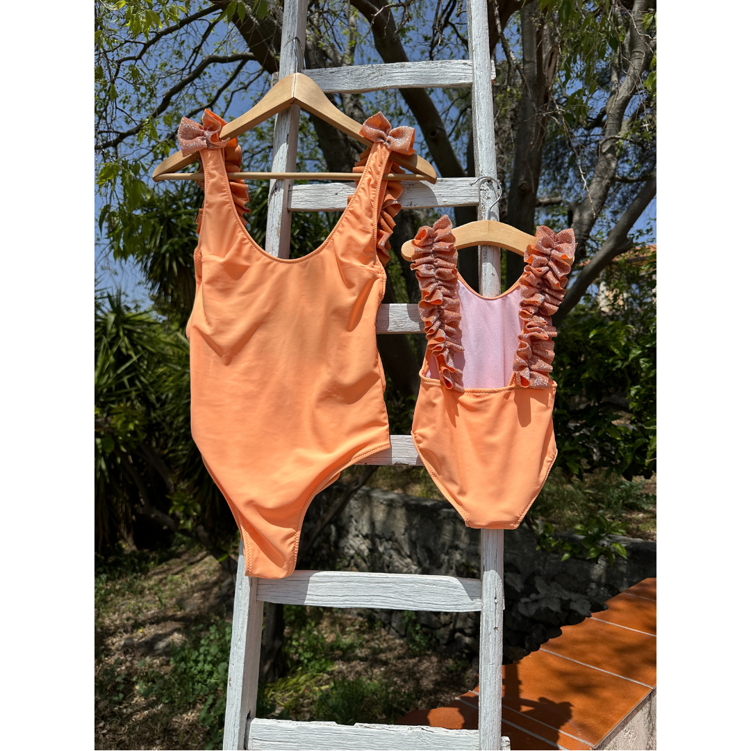 Costume intero mandarino donna