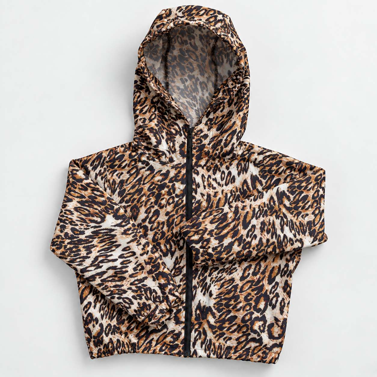 K-way leopardato bambina