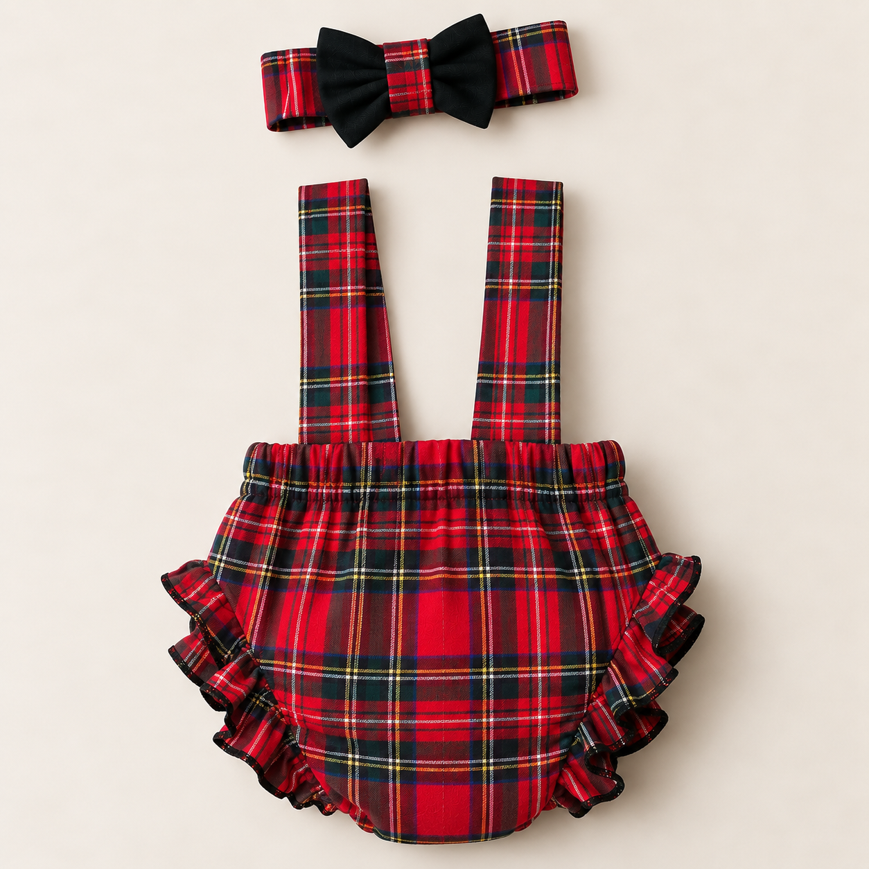 Pagliaccetto in tartan scozzese