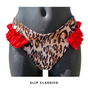 Bikini triangolo leopardato donna