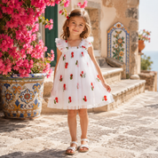 Cherry-colored dress