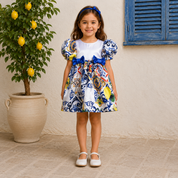 Sicilian dress with bows