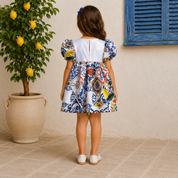 Sicilian dress with bows