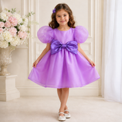 Lilac organza dress